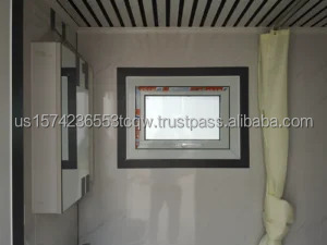 Multifunction <b>prefab</b> <b>bathroom</b> <b>unit</b> outdoor portable with arms toilet cabin Refugee Camps - Product Image 6