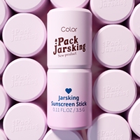 Stick de luxe rond en plastique de 3,5 g pour emballage de crème cosmétique (anti-cernes, fond de teint, blush, écran solaire)