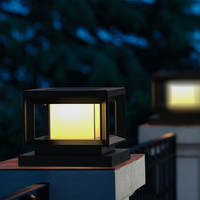 Lampes solaires de poteau d'extérieur étanches IP65, lampes LED de jardin pour allée, chemin, clôture, patio, cour, décoration paysagère