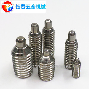 304 Stainless Steel Spring Plunger M8 Cylindrical Head Screw DIN Standard Multi Position Bolt - Product Image 3