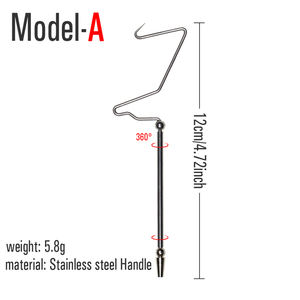 Outil de finition pour la fabrication de mouches en acier inoxydable et en laiton, outil de finition simple pour la fabrication de mouches de pêche - Product Image 2