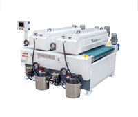 Machine de peinture automatique à deux rouleaux, nouvelle conception, haute efficacité, pour le travail du bois – Vente chaude