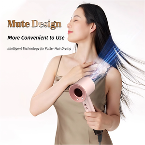 Set Ds 5 pezzi ad alta velocità 110K RPM ventilatore senza sede e asciugacapelli ionico compatto per saloni e automobili - Product Image 4