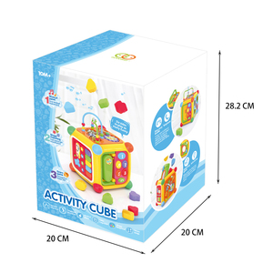 Vui Đa Chức Năng Mềm Nhựa An Toàn Trẻ Em Giáo Dục Đồ Chơi Trẻ Em Âm Nhạc Cube - Product Image 6