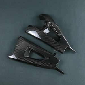 Protection de bas de queue en carbone sec 3K pour Kawasaki ZX10R 2021+ - Pièces de modification moto - Product Image 4