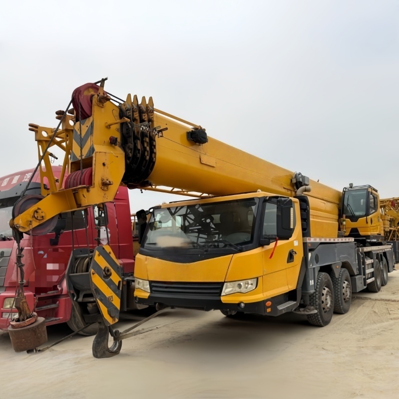 Used Machinery From China XCT55L5 55 Ton Lifting Capacity 5-section Boom Hydraulic Mobile Crane Truck Crane for Sale
