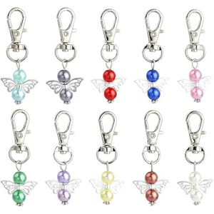 Logistics Birthstone Angel Keychain Bulk Guardian Angel Keyring Wedding Favor Baptism Blessing Gift for Women - Product Image 1