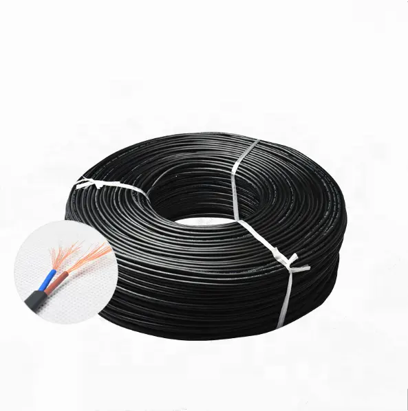 20AWG 2 núcleos 20A 2C de aislamiento de PVC cobre Condutor UL2464 No escudo Control Flexible de Cable cables eléctricos para máquina CNC