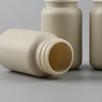 Bouteille en plastique HDPE de 100 ml à prix fabricant, pot pour pilules et capsules, emballage de médicaments avec couvercle à vis