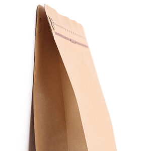 Sacchetto per Caffè YSH Ecologico in Carta Kraft con Cerniera, Valvola d'Aria, Sigillatura a Caldo, Fondo Piatto, Confezione Alimentare in Plastica PE - Product Image 4