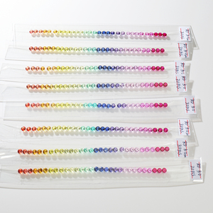 <span class=keywords><strong>Pietra</strong></span> <span class=keywords><strong>preziosa</strong></span> arcobaleno rotonda 5.0mm corindone sintetico laboratorio <span class=keywords><strong>zaffiro</strong></span> coltivato - Product Image 3