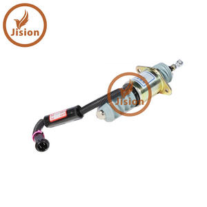 Válvula solenoide de corte de combustible para maquinaria de construcción, solenoide de parada 612600080681 - Product Image 3