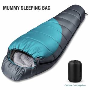 Sac <span class=keywords><strong>de</strong></span> couchage pour maman, léger, imperméable, sac <span class=keywords><strong>de</strong></span> couchage <span class=keywords><strong>de</strong></span> camping, portable, avec sac <span class=keywords><strong>de</strong></span> compression pour <span class=keywords><strong>la</strong></span> randonnée, les voyages, <span class=keywords><strong>3</strong></span> saisons - Product Image 1