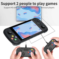 Console de jeu portable rétro classique Dropship PS5000 avec écran HD de 5,1 pouces, 3000/6000 jeux, prend en charge 2 joueurs