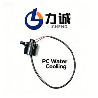 Pompe CC sans balais Licheng haute efficacité 12V/24V pour machine à glaçons et distributeur d'eau, anti-corrosion et faible bruit