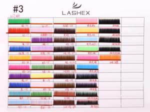 Наращивание ресниц LasheX: отдельные пучки, объемные, коричневые, темно-коричневые, мягкие шелковые ресницы в палетке - Product Image 6