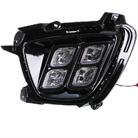 Nouveau phare antibrouillard de jour à 4 LED blanc froid 12-28V DC 24W, lumière de remplacement modifiée pour Sorento 2015-2017
