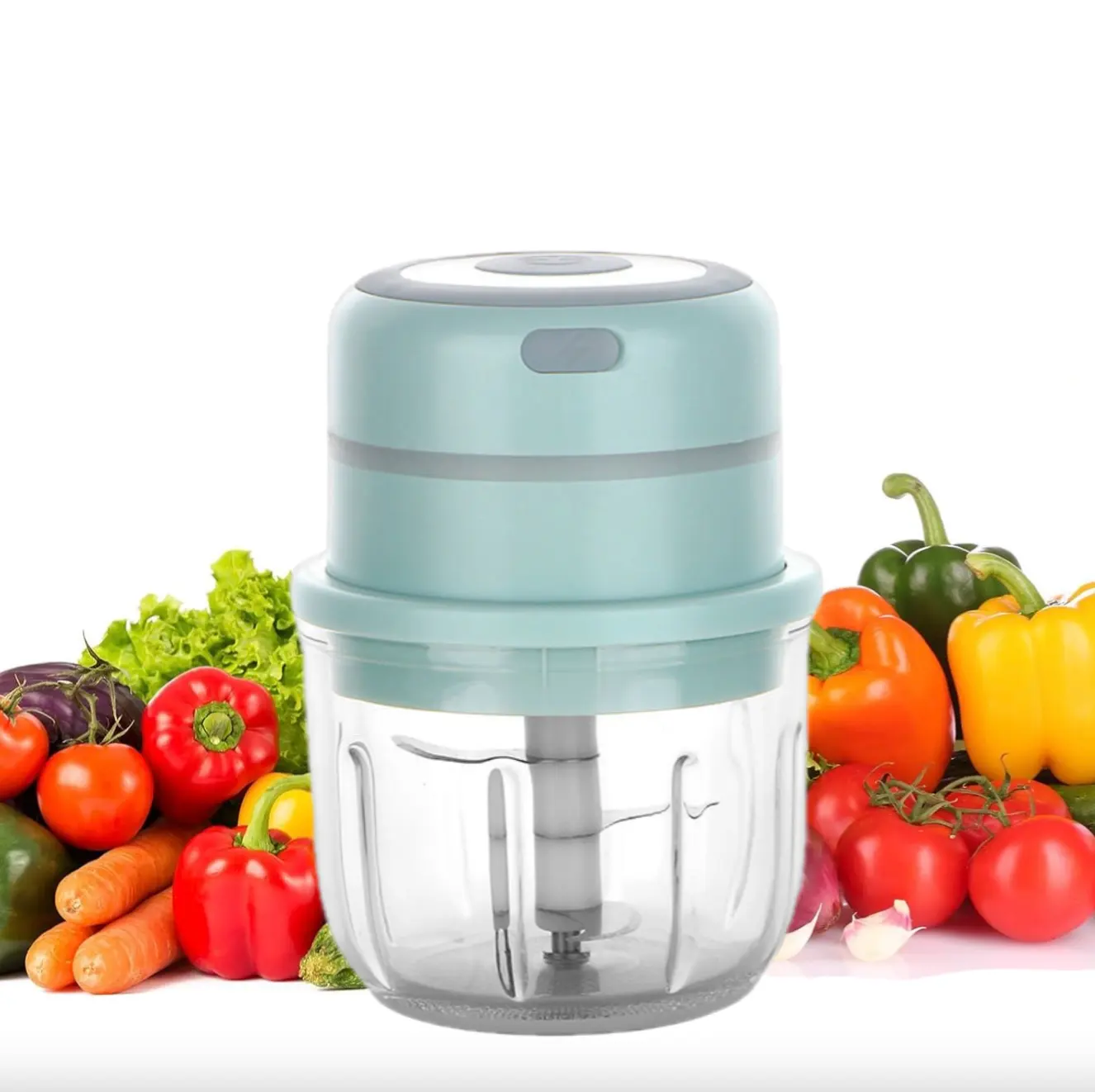 Professional Electric USB Baby Food Meat Grinder Stainless Steel Meat Pureeing Processor for Household Car Hotel Use Wholesale