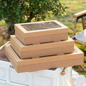 La migliore carta rettangolare personalizzata per andare a ciotola contenitori di carta per finestre per Mousse di caramelle - Product Image 1