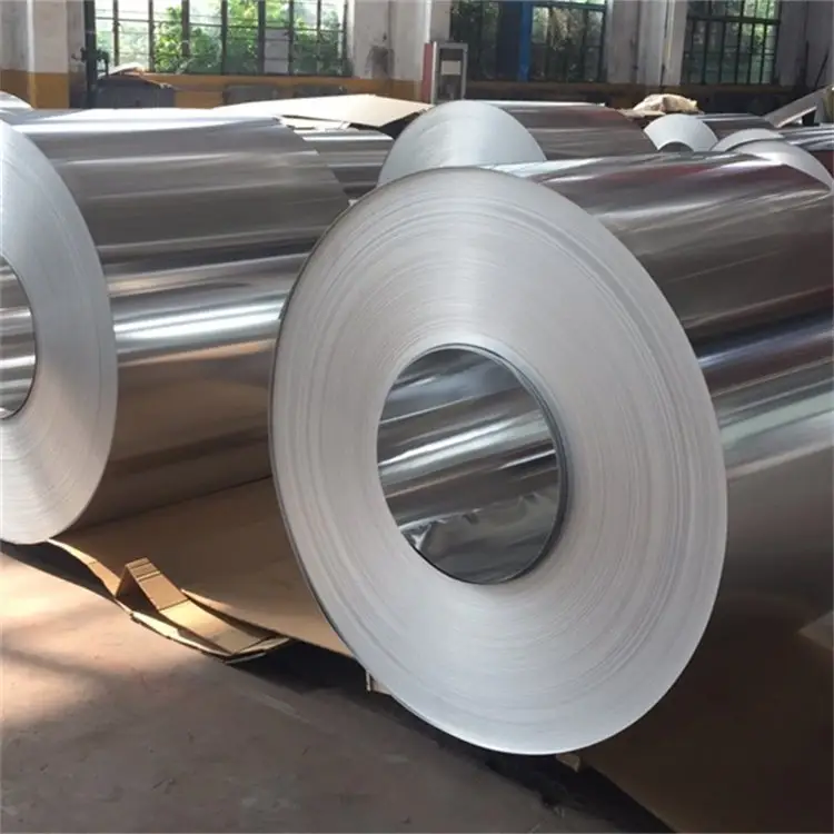 Aluminio de alta calidad en bobina Bobinas de aluminio de 12mm 5mm 0,1mm 0,7mm Bobina de hoja 1050 1060 1100 Rollo de aleación de aluminio