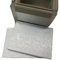 Panneaux de conduits pré-isolés en mousse PU de 20 mm avec feuille d'aluminium de 60 microns, système de ventilation en polyuréthane UNT, conduits d'air pour système HVAC