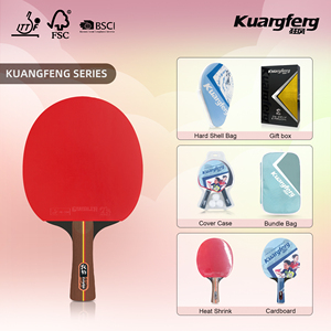 OEM fabbrica diretta ad alto assorbimento degli urti elastico ad alta velocità Spin lama da ping pong con fibra di carbonio - Product Image 6