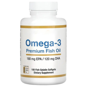Capsules de Gel Doux d'Huile de Poisson Oméga-3 Certifiées en Gros (100 Unités) EPA & DHA pour le Soutien Immunitaire, la Santé Cérébrale et Cardiaque - Product Image 1
