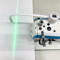 Lampe LED de positionnement pour machine à coudre, couleur verte, avec aimant, pour l'industrie