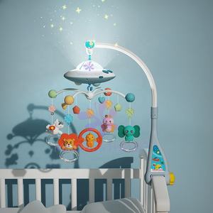 <span class=keywords><strong>Carrusel</strong></span> Musical <span class=keywords><strong>para</strong></span> bebé, luces nocturnas suaves, proyección colgante, animales giratorios, sonajero, juguetes, <span class=keywords><strong>cuna</strong></span> <span class=keywords><strong>de</strong></span> bebé, móvil con música - Product Image 4