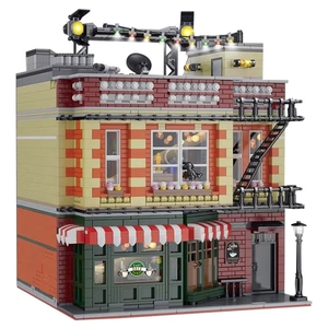URGE 10189 Set di Costruzioni Modulari Fai-da-Te per Bambini, Appartamento degli Amici Central Perk, Teoria del <span class=keywords><strong>Big</strong></span> Bang - Product Image 2