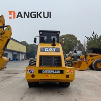Alta calidad CAT CS683E 18,8 toneladas 90% nuevo Original EE. UU. Con EPA,CE agrícola usado CAT CS76 rodillo de carretera