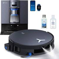 ECOVACS DEEBOT T90 PRO OMNI Robot Vacuum Mop Pintar Baru Kontrol Aplikasi Android Daya Hisap 30,000Pa Pembersihan Mandiri Instan