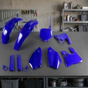 Blu 089 Kit di plastica completa per Yamaha YZ 125 1996-1999 accessori moto - Product Image 3