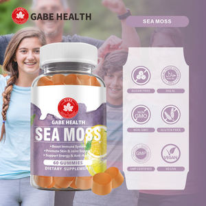 Gomitas de Calcio con Extracto de Musgo Marino Natural ODM, Favorecen la Salud de los Dientes y el Esqueleto, Refuerzan el Sistema Inmunitario, Halal, Etiqueta Privada Opcional - Product Image 3