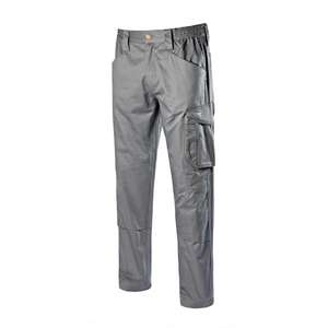 DIADORA UTILITY-702,175342-75070/XXL Pantalones de trabajo de rendimiento de verano ROCK LIGHT COTTON ISO 13688:2013, PANTALÓN DE TRABAJO gris - Product Image 1