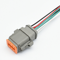 Connecteur étanche série 8P DT E008 Deutsch pour câblage automobile DT06-8S-E008 DT04-8P-E008 avec bornes