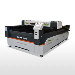 SIGN-1325 CO2 Laserschnitt Gravurmaschine mit ausgezeichneter Qualität Reci-Laserrohr zum Befriedigen von verschiedenen Branchenschnittbedürfnissen
