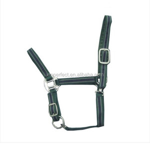 Vente en gros licol rembourré en nylon durable et réglable de haute qualité personnalisé quincaillerie NP pour cheval - Product Image 6