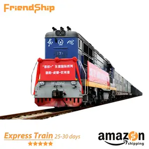 ใหม่ Amazon คลังสินค้าส่งสินค้าขนส่งรถไฟจัดส่งที่รวดเร็ว