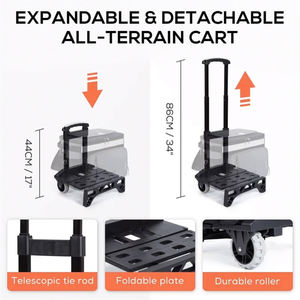 Glacière pliable à roulettes 50 litres, isotherme et étanche, avec chariot tout-terrain pour le camping et les activités de plein air - Product Image 5