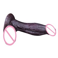 ORALSX Nouveau Godemichet à Ventouse Double Couche en Silicone Sensation Réaliste Deux Tailles Disponibles Jouet de Plaisir Féminin 18+