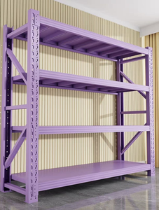 Estantería de Acero Ajustable Sin Pernos Noke, Protección Contra la Corrosión, Diseño Desmontable, Recubrimiento en Polvo, Instalación Encastrable, 2000 mm - Product Image 4