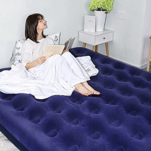 Matelas gonflable <span class=keywords><strong>de</strong></span> <span class=keywords><strong>camping</strong></span> en plein air, coussin <span class=keywords><strong>de</strong></span> couchage pliable pour deux personnes, <span class=keywords><strong>tapis</strong></span> <span class=keywords><strong>de</strong></span> <span class=keywords><strong>sol</strong></span> pour usage domestique, coussin d'air - Product Image 5