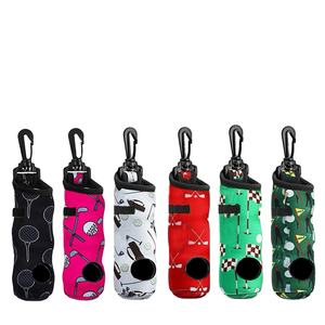Factory Custom Portable <b>Golf</b> <b>Balls</b> Waist Bag with Light Weight Hook <b>Ball</b> Protection Cover with Diving Material Strap Hook - Product Image 6