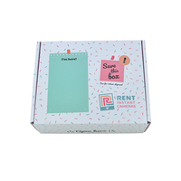 Boîtes d'expédition de dossiers personnalisées écologiques avec laminage mat et logo personnalisé