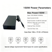 Adaptateur d'alimentation MYIXI 18,5 V CA 9 V 13 V 19 V CC USB 54 V PoE 55 V 12 V 5 A 10 A 3,5 x 1,35 mm pour pédale de guitare et bande lumineuse