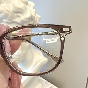 Monturas de gafas redondas unisex de metal TR con filtro de luz azul, lentes de resina de marco completo para estudiantes y adultos - Product Image 4