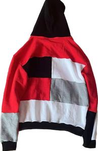 เสื้อฮู้ดดี้ผู้ชายแบบมีฮู้ดสองชั้น สีสันตัดกัน ผ้าฝ้ายคุณภาพสูง แขนยาว สกรีนโลโก้ได้ตามต้องการ เป็นมิตรต่อสิ่งแวดล้อม รุ่นใหม่ล่าสุด - Product Image 5