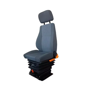 Siège du capitaine avec pompe à air siège d'appoint à air électrique 12v/24v tour grue cabine siège air sac Absorption des chocs - Product Image 4