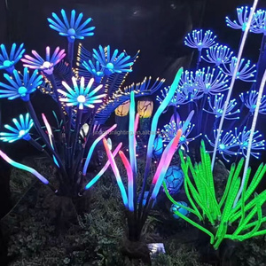 防水IP65 LEDサンゴ植物ライト、ファンタジー発光、曲げられるPVC、庭園展示装飾に最適 - Product Image 3